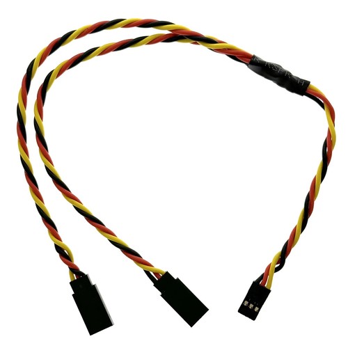 (5) JR/Hitec Y Servo Extension Leads / Splitters with 30CM Heavy Duty 20awg Wire - Picture 4 of 4