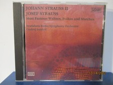 Strauss - Most Famous Waltzes, Polkas and Marches - CD - MINT cond. - E24-4906