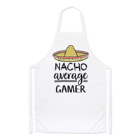Nacho Durchschnitt Gamer Koch SchüRze Worlds Best Favorit Lustig Toll Kochen