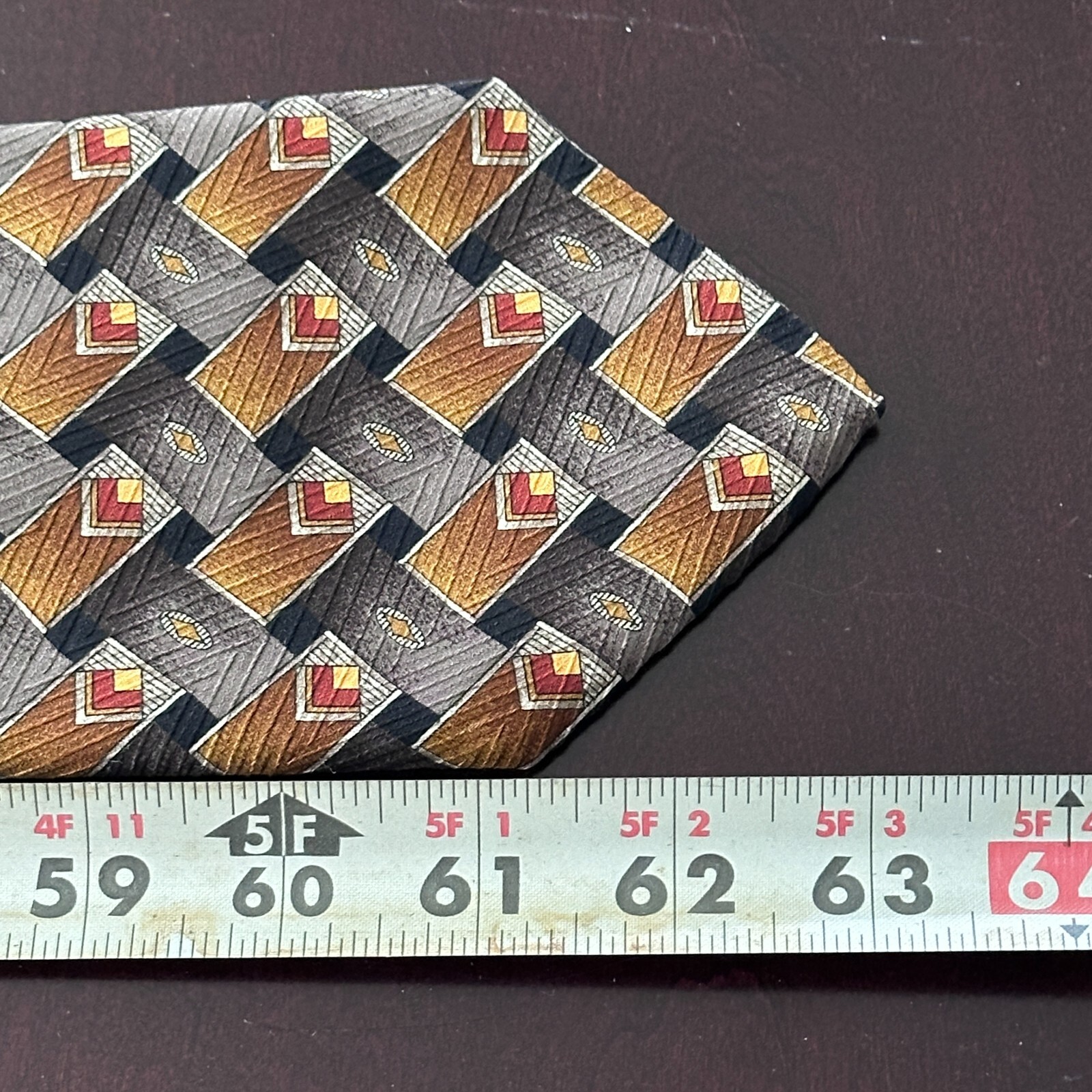 ROBERT TALBOTT Studio Necktie - Extra Long - Silk… - image 6