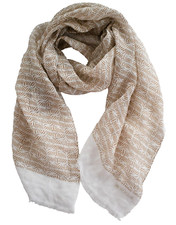  125 NEW PETER MILLAR COLLECTION Beach White 100 LINEN Long Scarf