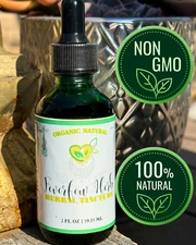 Feverfew Tincture 2oz Organic  Natural Herbal Drops for Headache & Pain Relief