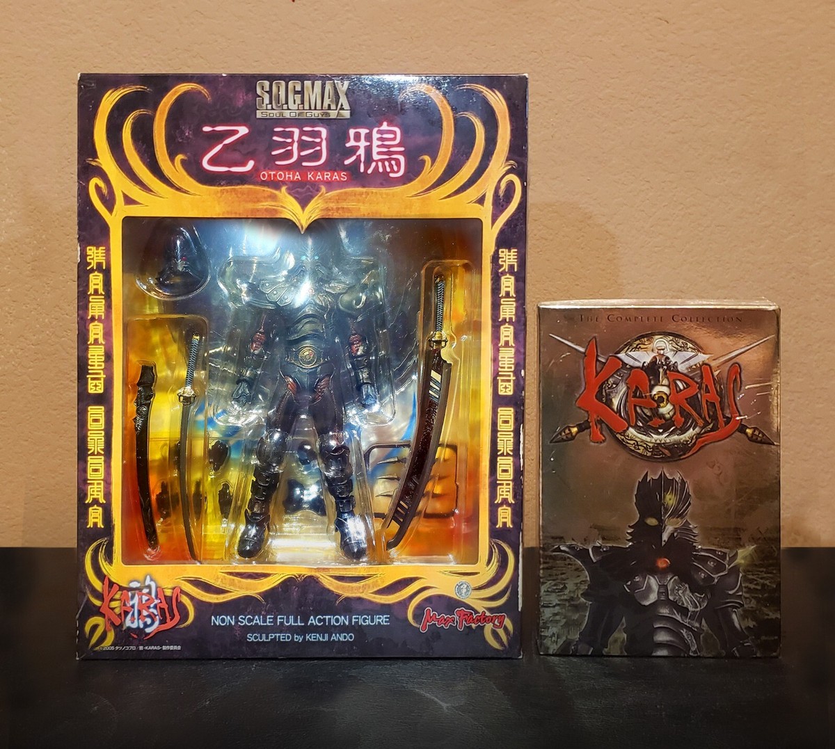 キャラクターグッズ KARA Animester Wolf-Mastiff Force Karasu Samurai 1/9 Scale Figure