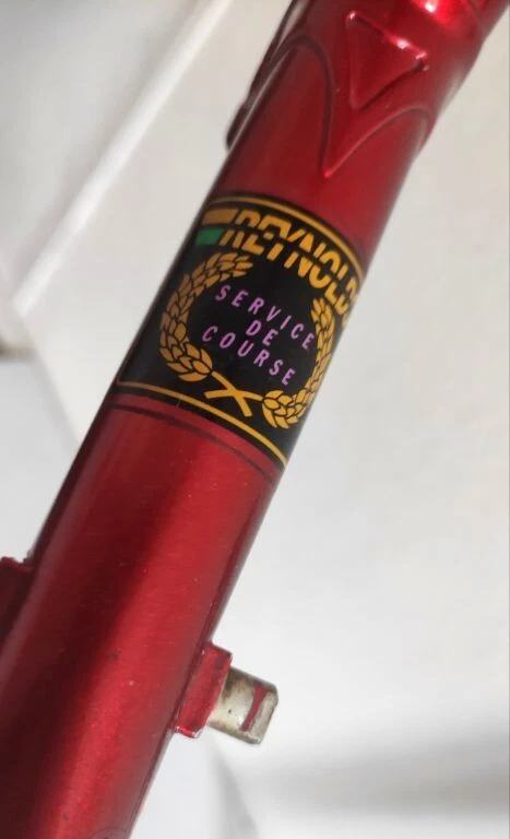 Notar Of Lyon  Reynolds 753 Frame Service Des Courses 56cm Campagnolo Record C - Photo 4/4