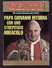 GENTE 14/1971 MINA BARDOT STAPHORST HOLLAND PROTOTIPO FIAT 850 SPIDER VANONI