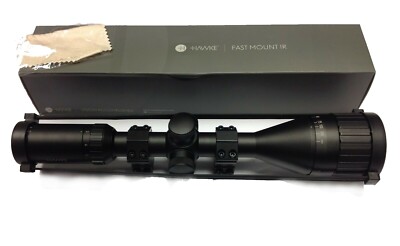 Nikko Stirling Mountmaster Rimfire Rifle Scope 3-9x50mm AO Mil-Dot Reticle With 3/8" Rings NMM3950AO