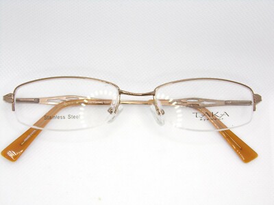 Taka Eyewear T2604 Brown (BR) 54 18 140 Eyeglasses Frames (Damaged Demo Lens)