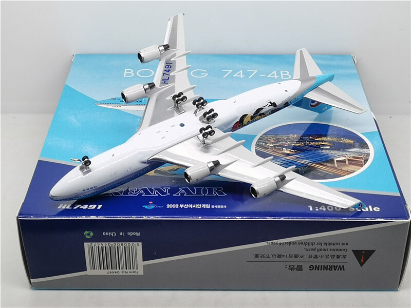 Korean Air Boeing 747 モデル ScaleModelStore.com :: JC Wings 1:200 - XX20187 - Korean Air