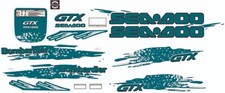 SEADOO GTX 1996 Graphics / Decal / Sticker Kit CUSTOM GREEN