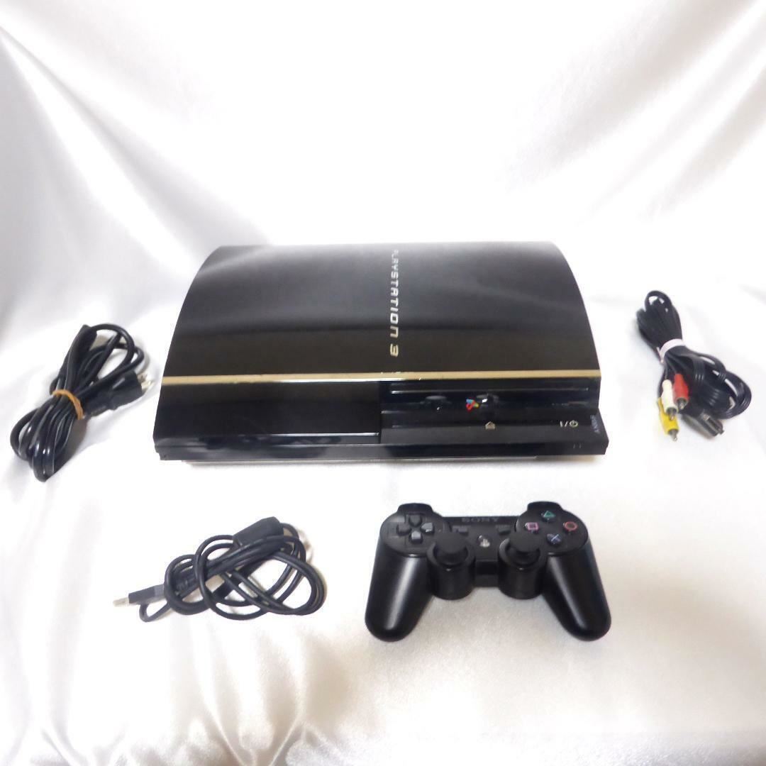 Sony PlayStation 3 Launch Edition 60GB Piano Black Console (CECH-A00)