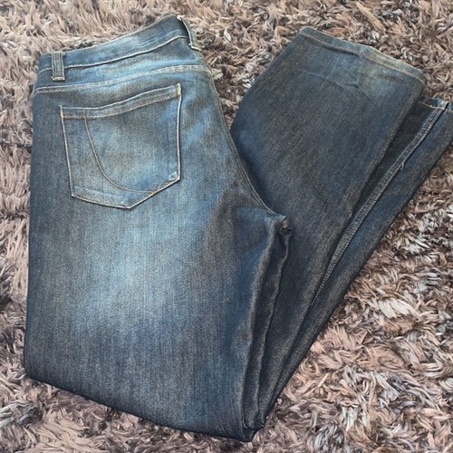 PD&C Paper Denim Cloth Men's Slim Straight Fit Black Denim Jeans Size 34x32 - Picture 4 of 6