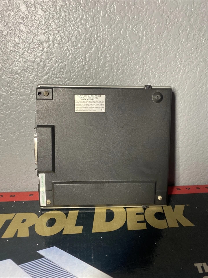 Bernina Mini CD ROM Drive Rare Sewing Machine Computer Untested Clean! 🔥 - Image 2 of 4