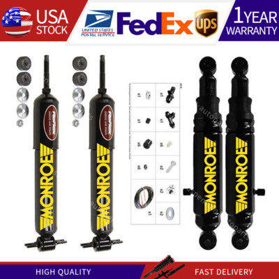 Front Rear Monroe Shocks Struts For Dodge Ram 1500 RWD 4.7L 2010 2009