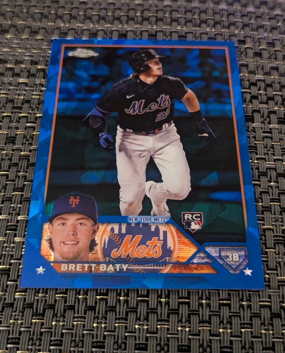 2023 Topps Chrome Sapphire #89 Brett Baty