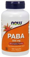 Paba (Para-Aminobenzoic Acid) 500 Mg 100 Kapseln