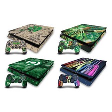 GREEN LANTERN DC COMICS BOOK COVERS VINYL SKIN FOR PS4 SLIM CONSOLE  CONTROLLER
