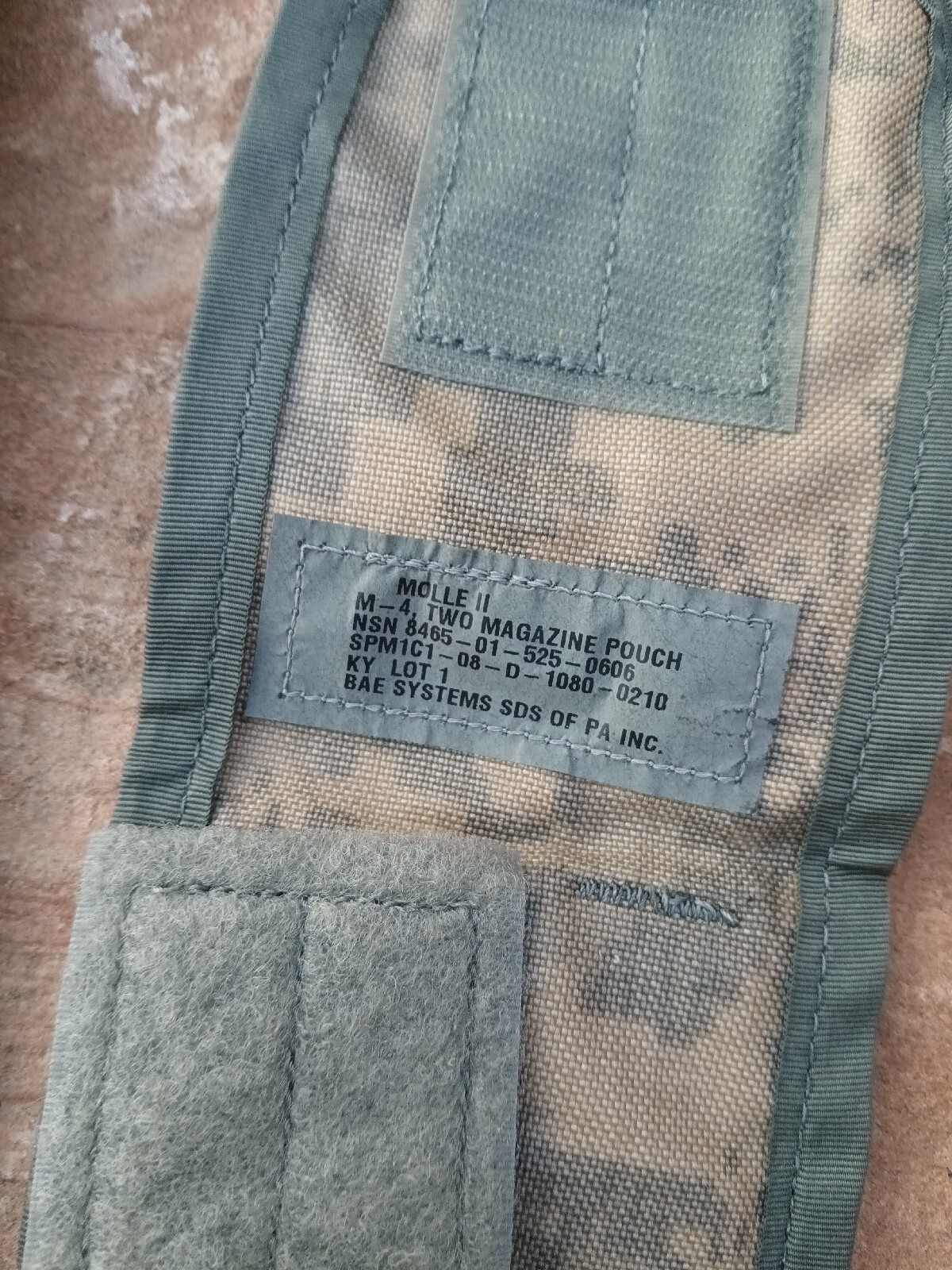 ACU 6 Magazine Bandoleer Pouch, MOLLE Mag Pouches Military Army - Foto 8