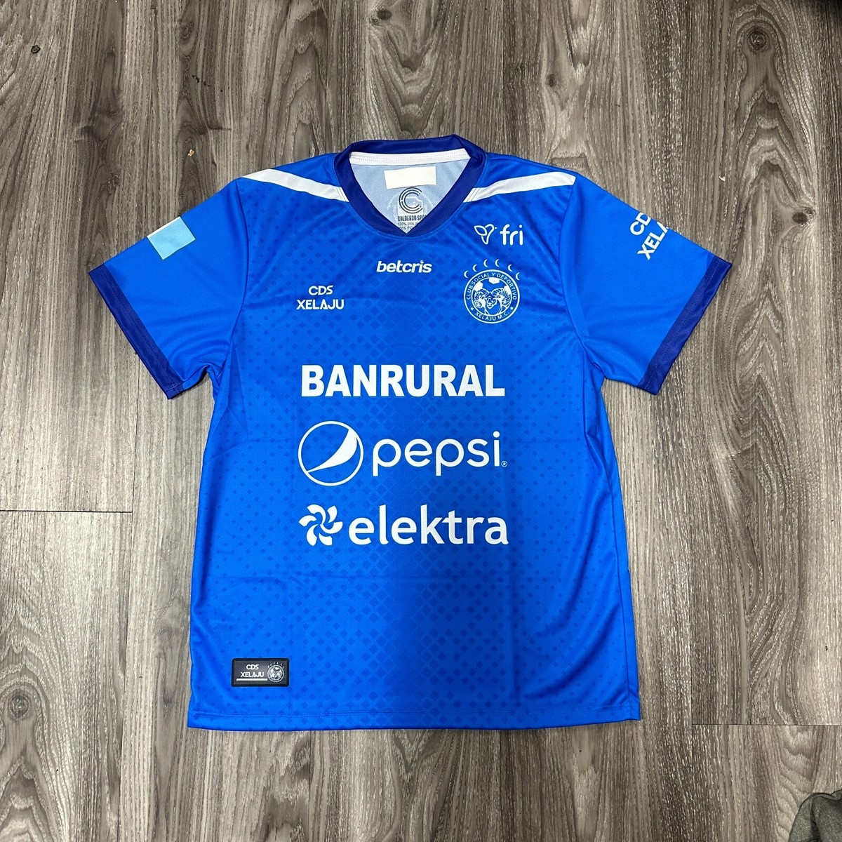 GUATEMALA CAMISOLA CLUB XELAJU MC 6⭐ VISITA COLOR AZUL PARA