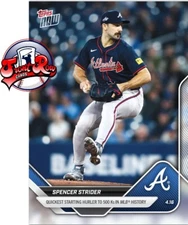 Spencer Strider 2025 MLB TOPPS NOW 73 presale