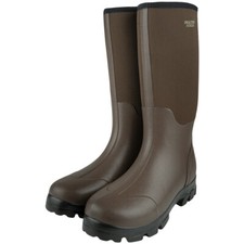 Jack Pyke Stivali da pioggia Ashcombe in neoprene Uomo Impermeabile marrone