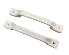 2 Pack White Plastic Grab Handle Rvboattruckmarine 9-14 Assist Handle 2 Pack White Plastic Grab Handle Rvboattruckmarine 9-14 Assist Handle
