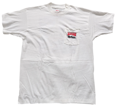 Vintage Marlboro Tシャツ XL90s＃ハーレー＃US三軒茶屋 Vintage 90's Marlboro Miles Adventure Team Rafting Adult T-Shirt