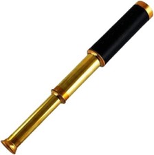 Handmade Antique Brass Metal Telescope with Spyglass for Bird Watching Hiking