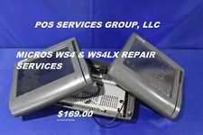 MICROS WS4 & WS4LX TERMINAL REPAIR SERVICE 169.00 - READ LISTING BEFORE PURCHASE