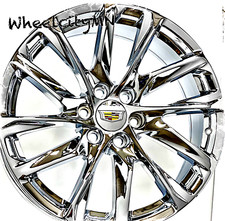 22 Chrome Oe 4875 Replica Set Wheels Fits 2022 Cadillac Escalade Sport 6x5.5 22 Chrome Oe 4875 Replica Set Wheels Fits 2022 Cadillac Escalade Sport 6x5.5