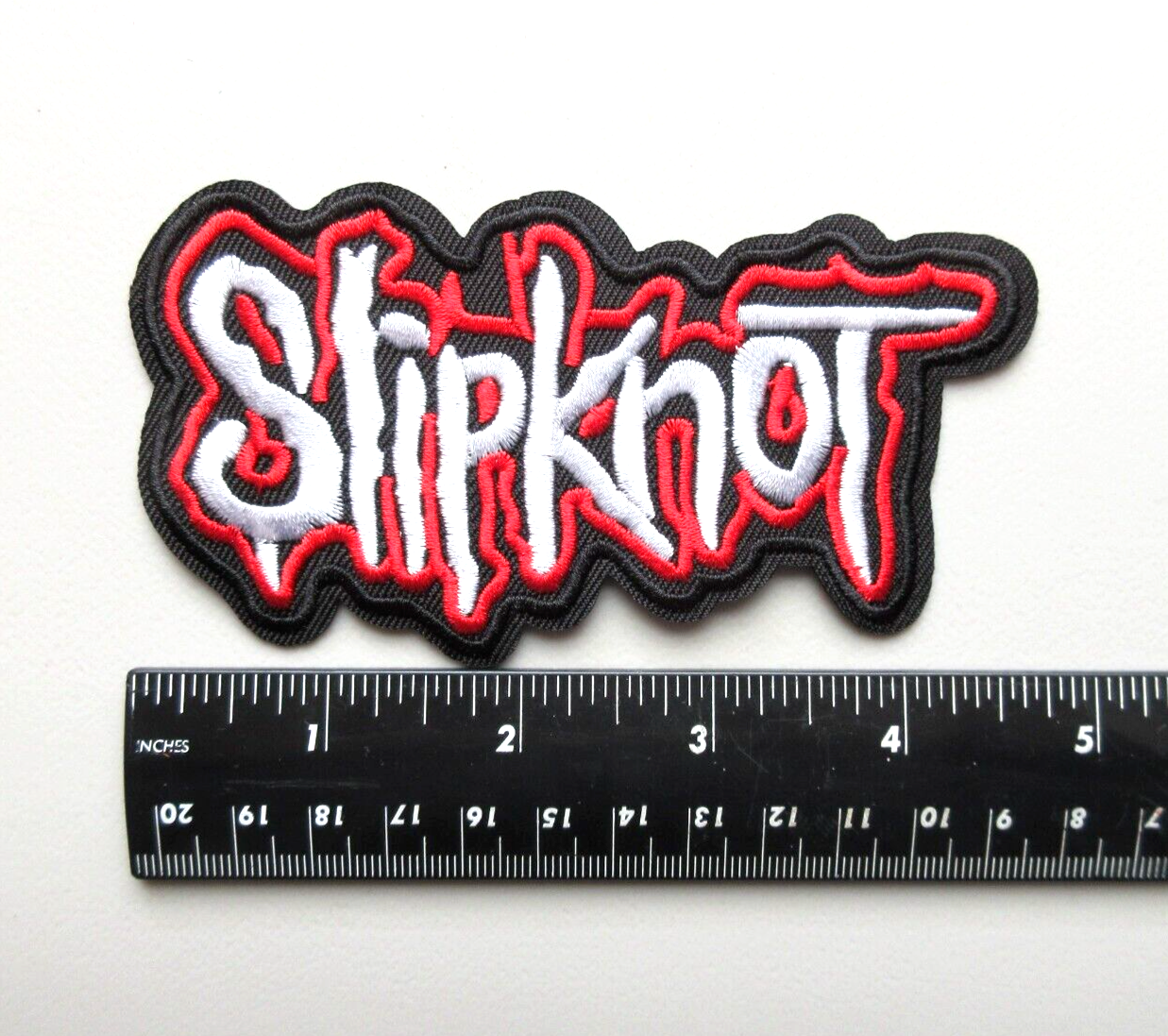🔥SLIPKNOT HEAVY METAL BAND MUSIC BATTLE VEST JACKET EMBROIDERED IRON ON PATCH