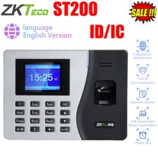 ZKTeco ST200 Biometric Fingerprint Time Attendance Machine Access Control ID/IC