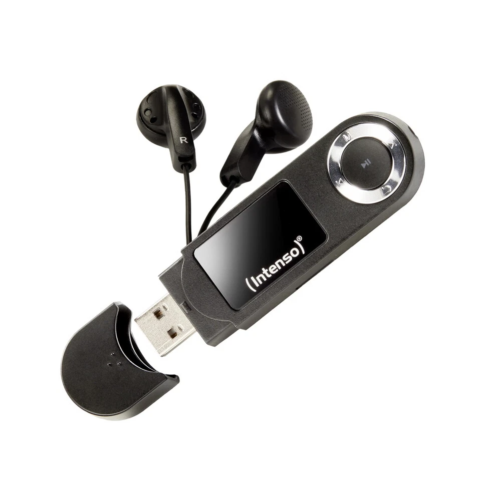 Intenso MP3 Player Music Walker 16GB Display Batteriebetrieb schwarz - Bild 2 von 4