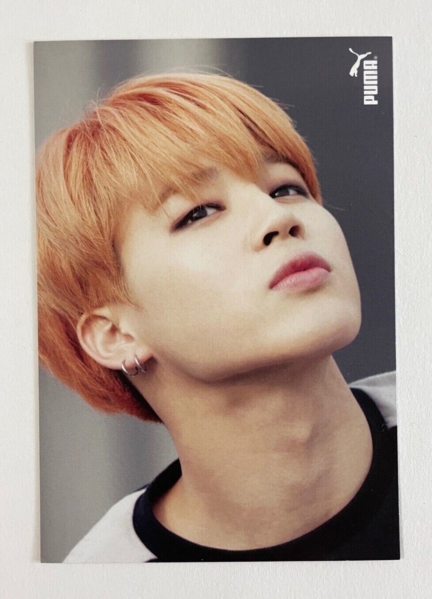 BTS PUMA BLAZE Photocard Official Double-Sided Photocard Postcard