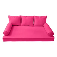 Style3 AD110 Twin 6PC Pipe Daybed Mattress Cushion Bolster Pillow Complete Set