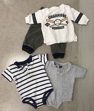 Baby Boy Clothes Lot Varios Sizes Faded Glory Vintage 618