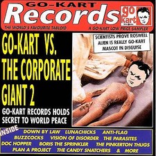 Go-Kart Vs Corporate Giant Vol. 2 (CD, 1999) – Punk Compilation – Rare