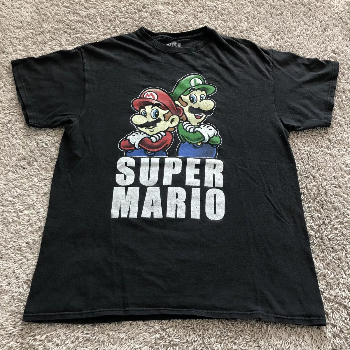 Cartoon Games Mario Brothers And Luigi T-shirts Summer Fashion