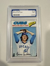 1977 Topps Bruce Sutter #144 PGS 7 Rookie RC HOF (Not PSA)