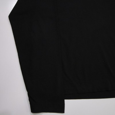 Dries Van Noten 100% Cotton Hegland 1603 M.K. LS T-Shirt Black