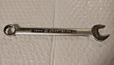 #ad CRAFTSMAN TOOLS USA V42925 18MM. COMBINATION WRENCH 8.5quot; LONG 12 PT. *CUSTOM* $13.39