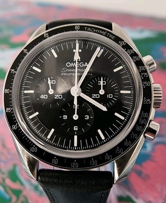 Omega Speedmaster Moonwatch Professional Black Dial Leather 310.32.42.50.01.002