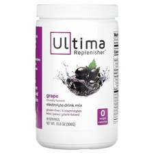 2 X Ultima Replenisher, Electrolyte Drink Mix, Grape, 10.8 oz 306 g 