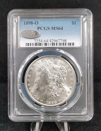 1898 O  S$1 Morgan Silver Dollar PCGS MS64 Littleton Select #7240