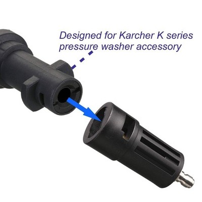 Convert T Clip to 14 Quick Connect Adapter for Kärcher K2 K3 K4 K5 K6 Series