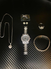 Beautiful Men&rsquo;s Silver Watch & Jewellery Gift Set &ndash; Stylish Gift for Him