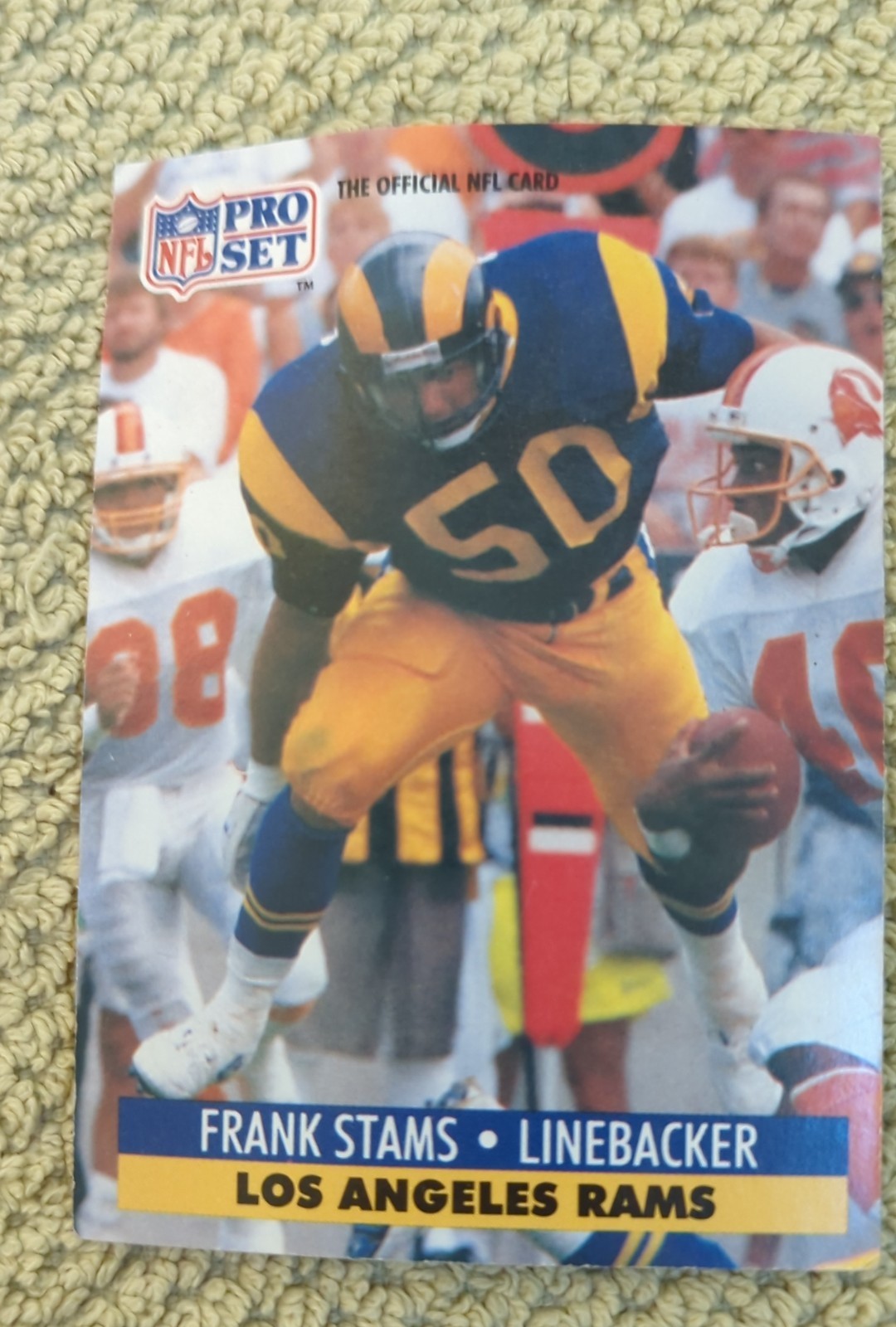 1991 Pro Set - Frank Stams #205