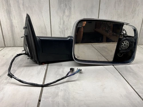 OEM 2013-2021 Dodge Ram Passenger Right Chrome Mirror W Power #68142672AE