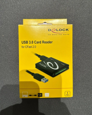 Delock 91688 CFast 2.0 Card Reader USB 3.0 - NEU & OVP (Versiegelt)