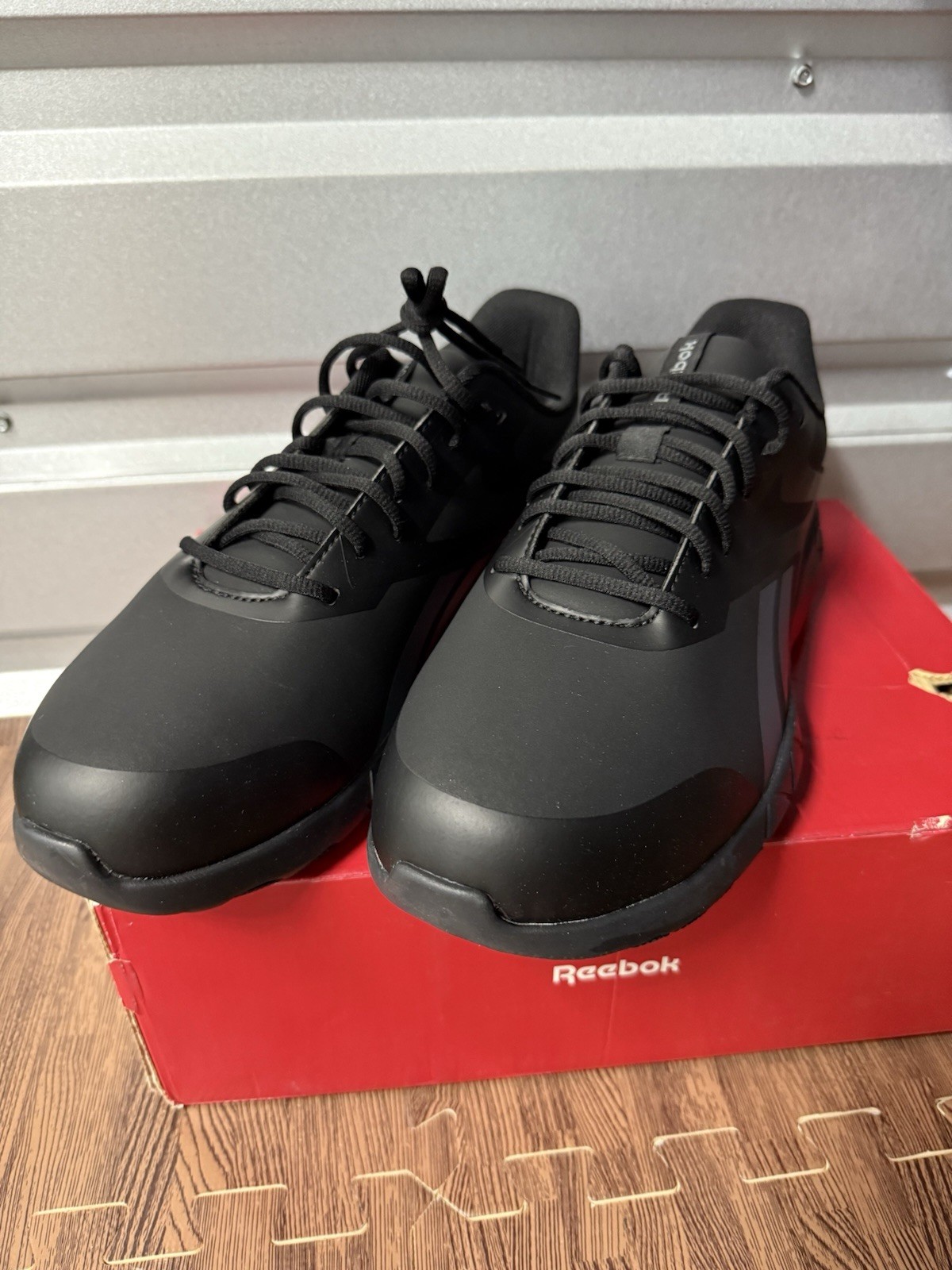 Reebok Flexagon Force XL Composite Toe, WR Work Shoe - Black Sz 12