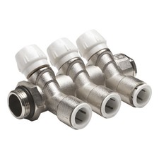John Guest Speedfit Brass Manifold 15mm X 3/4" - JGMAN2